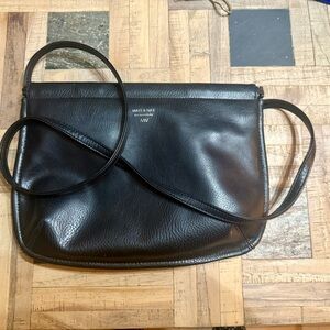 Matt & Nat Black Crossbody Bag